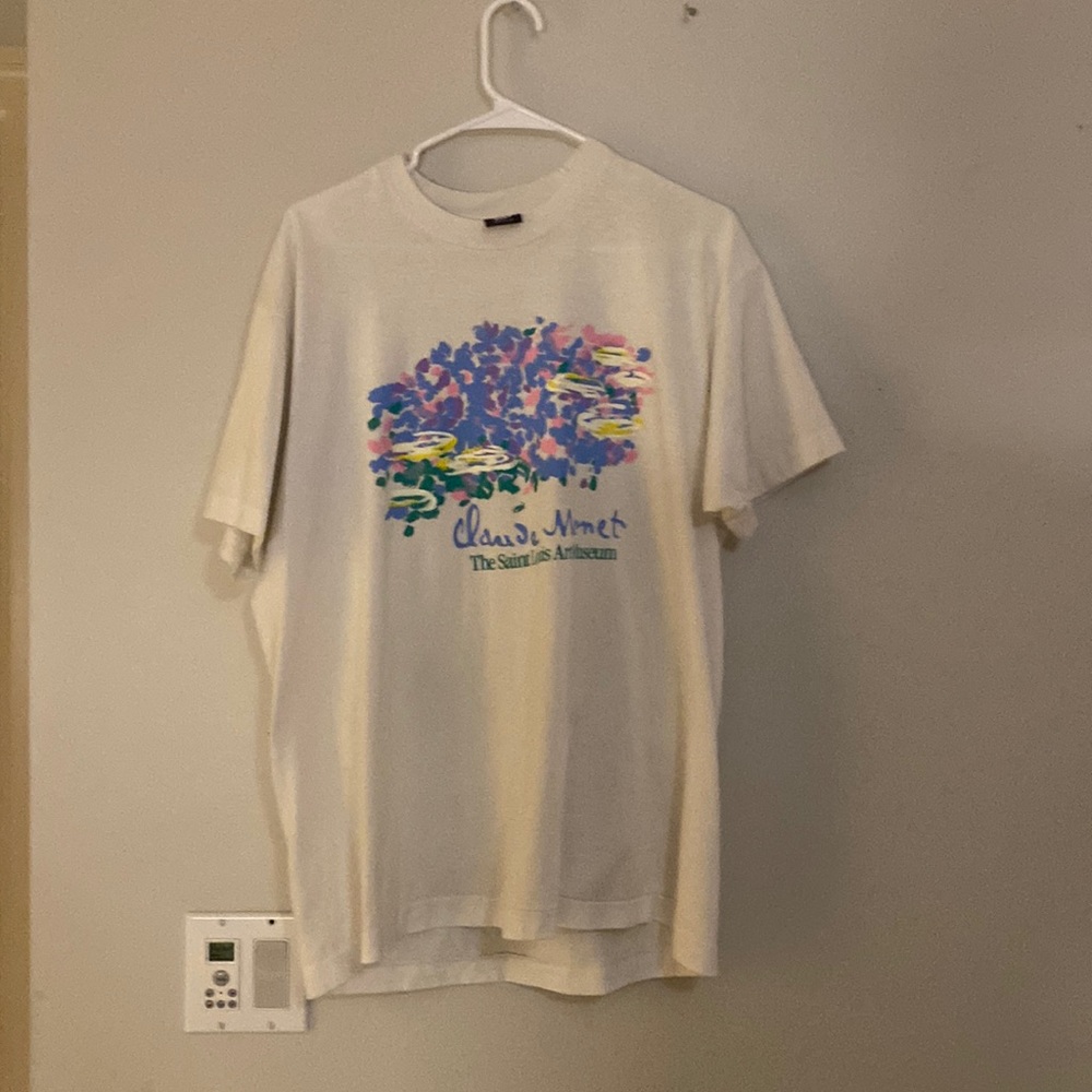 Vintage 90’s white St. Louis art museum tshirt
